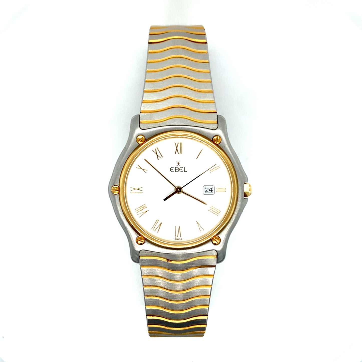 Ebel Wave Classic Herren Uhr Stahl/Gold Ref. 184903