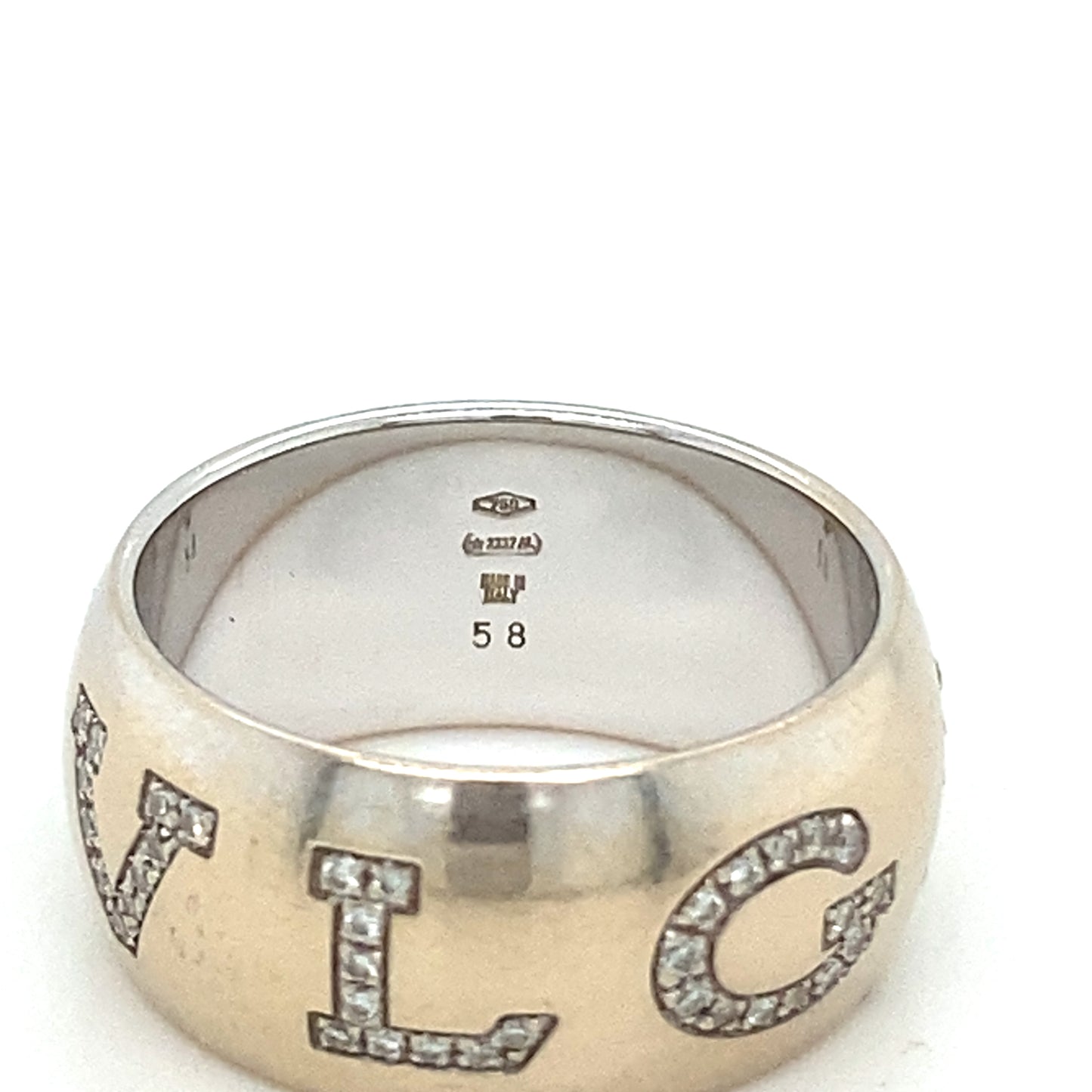 BVLGARI Goldring 750er Echtgold 18Karat RG:58 Designer