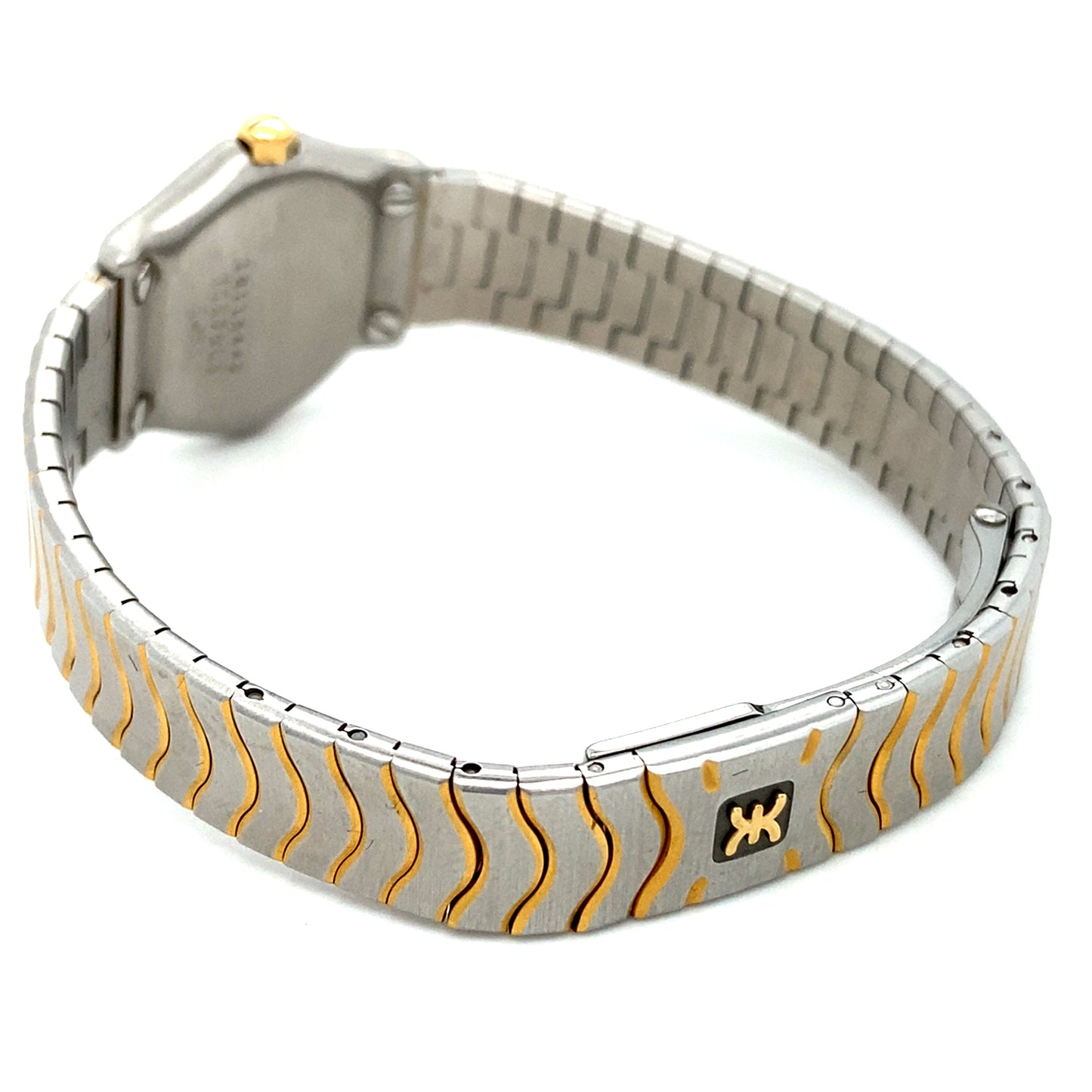 EBEL Wave Sport Classique Wave QUARZ Damenuhr Stahl/Gold 23mm Brillanten Lünnette