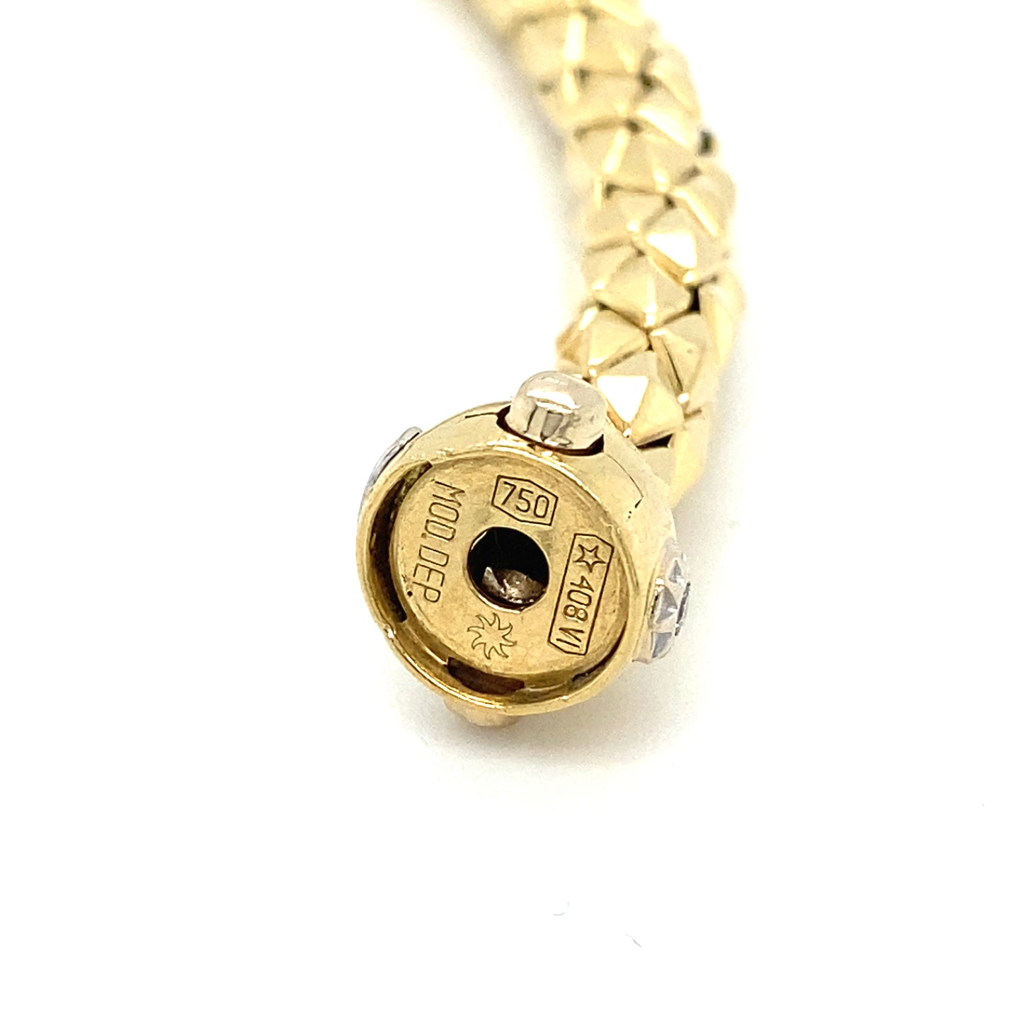 Chimento Armband 750er Gelbgold 18Karat Armreif 20cm x 6mm mit Zertifikat