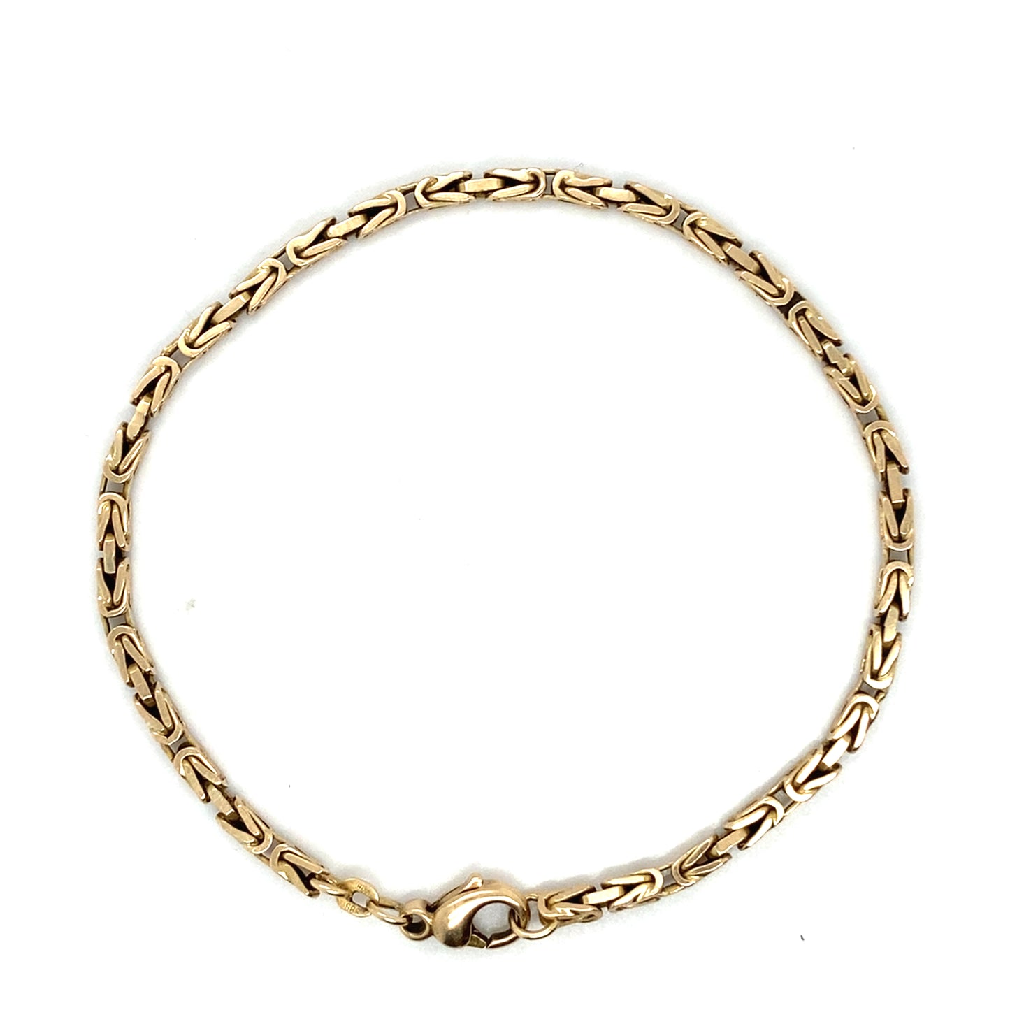 Königsarmband 585er Goldarmband 14Karat Gelbgold 20cm x 2,5mm König