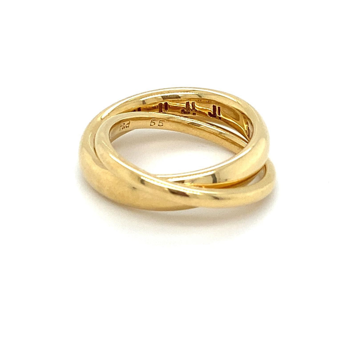 JETTE WOLFGANG JOOP Designer Ring Goldring RG.55 18K Gelbgold Ring