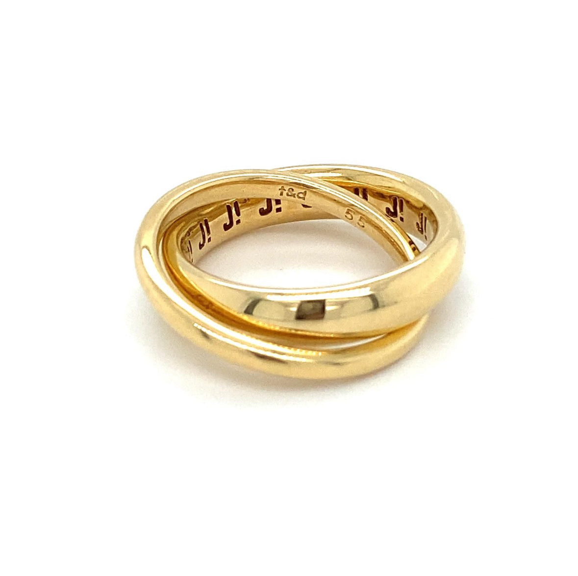 JETTE WOLFGANG JOOP Designer Ring Goldring RG.55 18K Gelbgold Ring