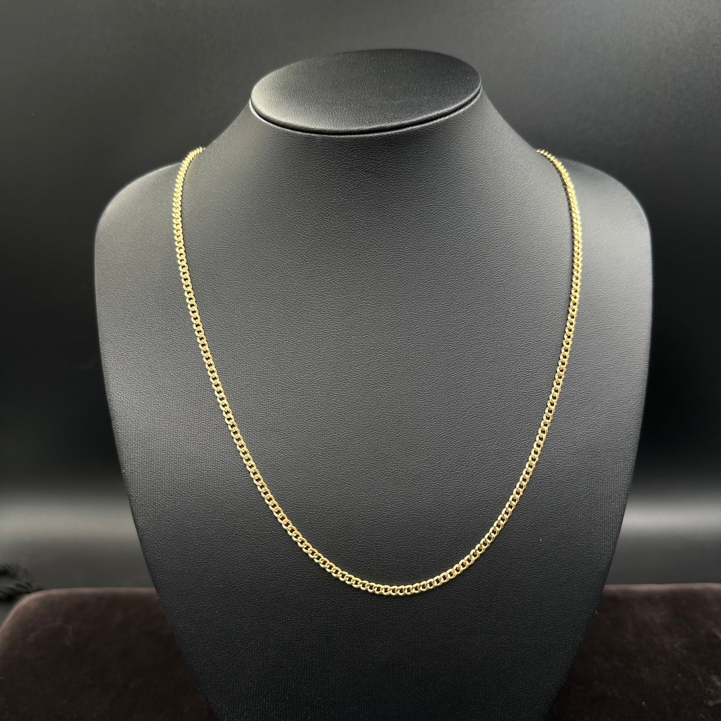 Panzerkette 750er Gelbgold 18Karat 60cm x 3mm Goldkette