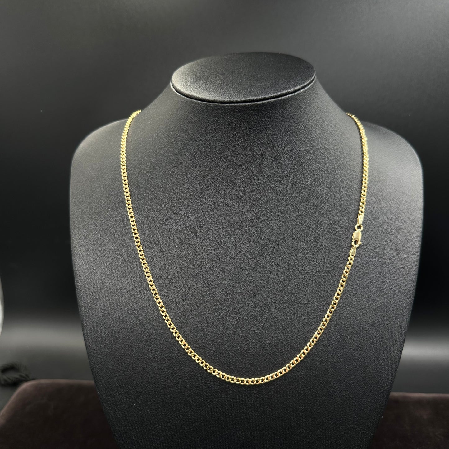 Panzerkette 750er Gelbgold 18Karat 60cm x 3mm Goldkette