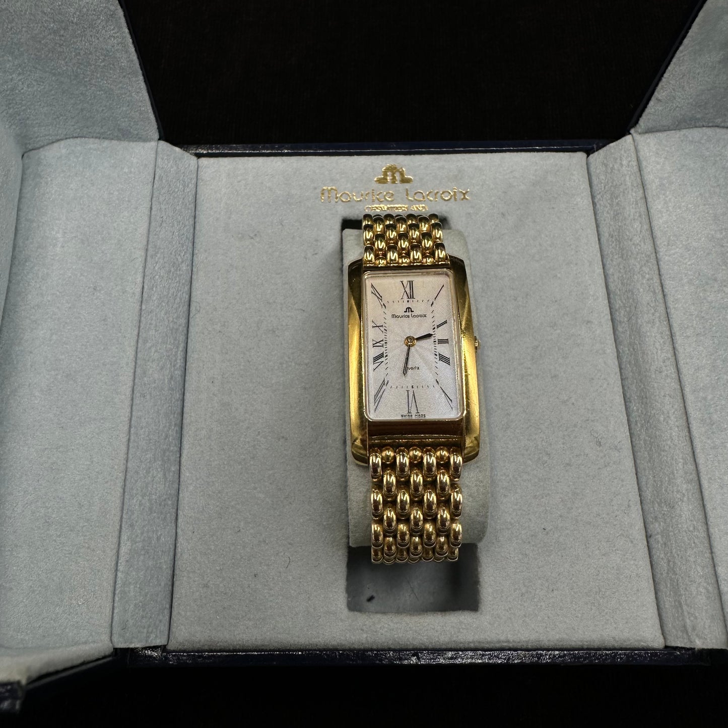 Maurice Lacroix Vintage Tank 90er Jahre Swiss made