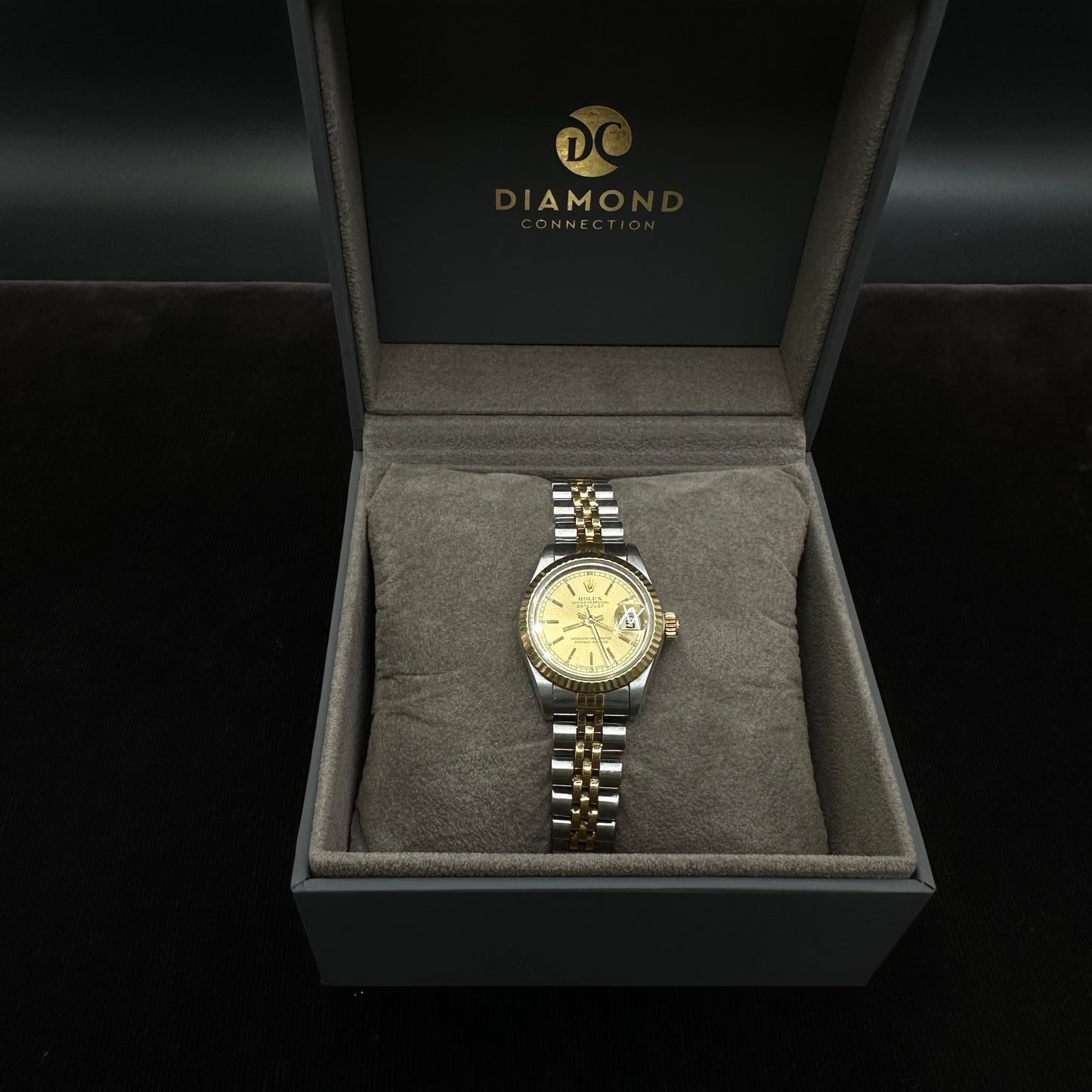 Rolex Lady-Datejust Bicolor 26mm Automatik Edelstahl Gold Saphirglas