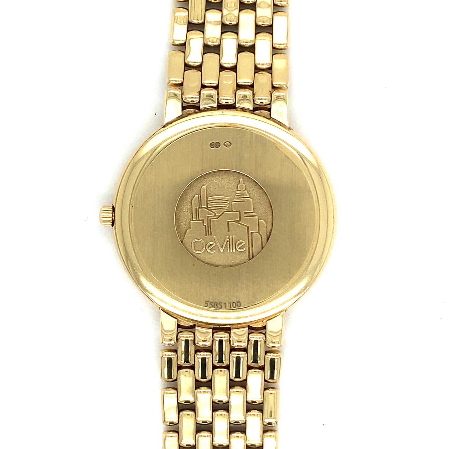 Omega De Ville Vollgold Golduhr Goldarmbanduhr 18Karat Gelbgold 750