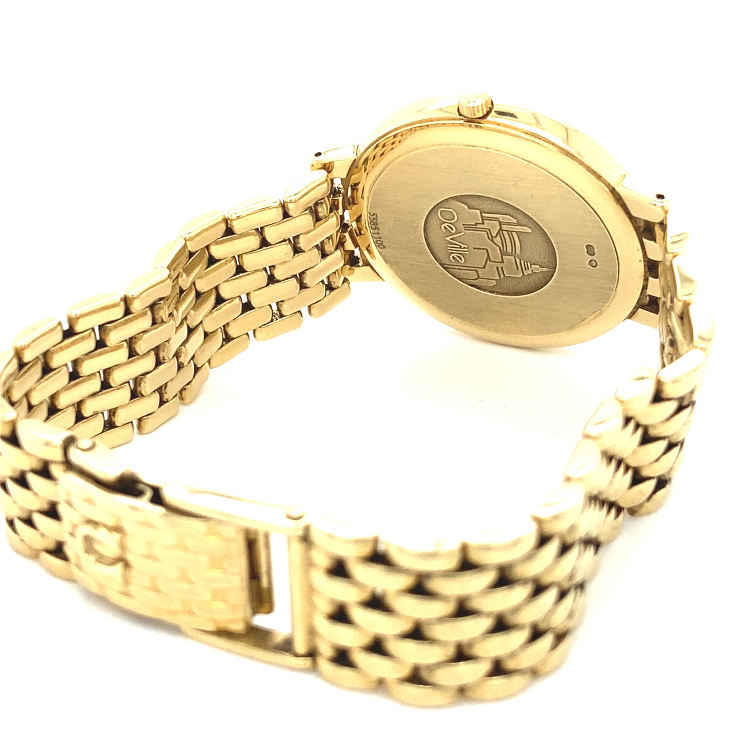 Omega De Ville Vollgold Golduhr Goldarmbanduhr 18Karat Gelbgold 750