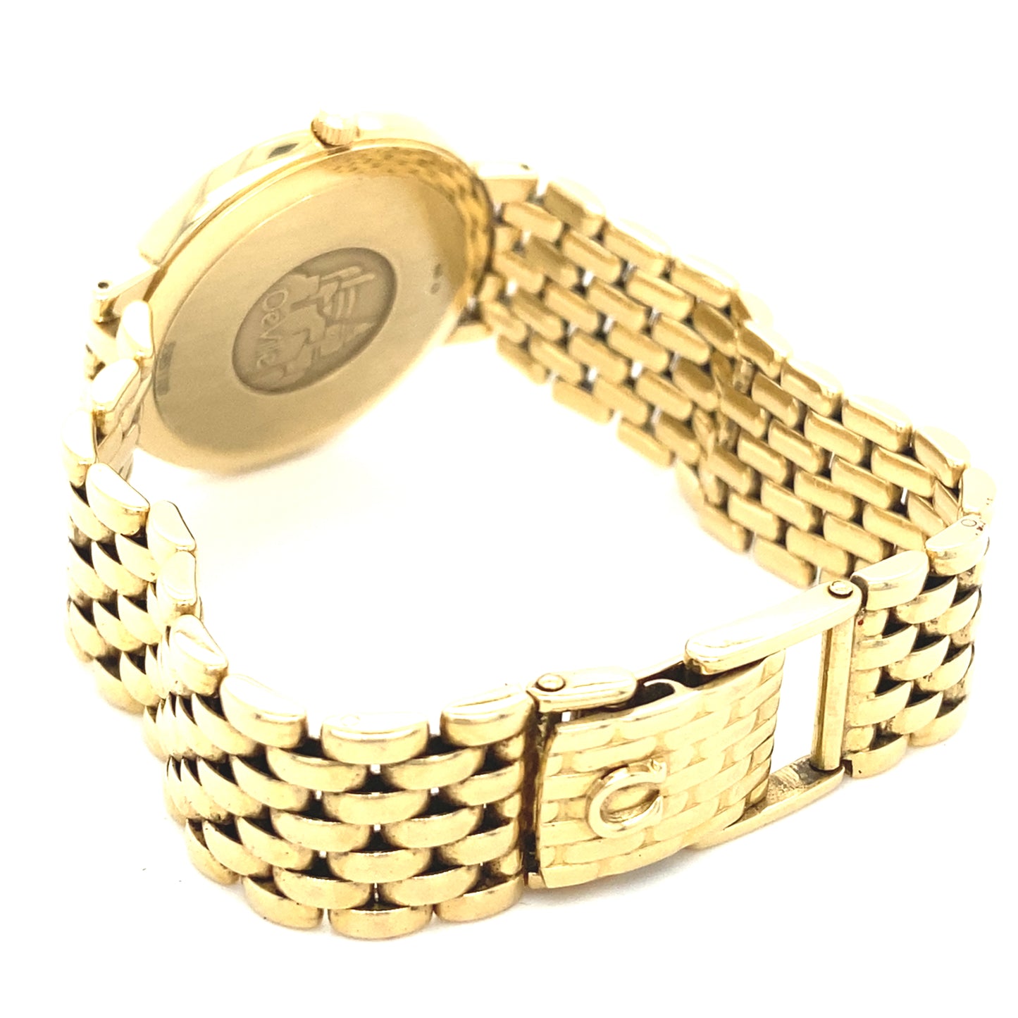 Omega De Ville Vollgold Golduhr Goldarmbanduhr 18Karat Gelbgold 750