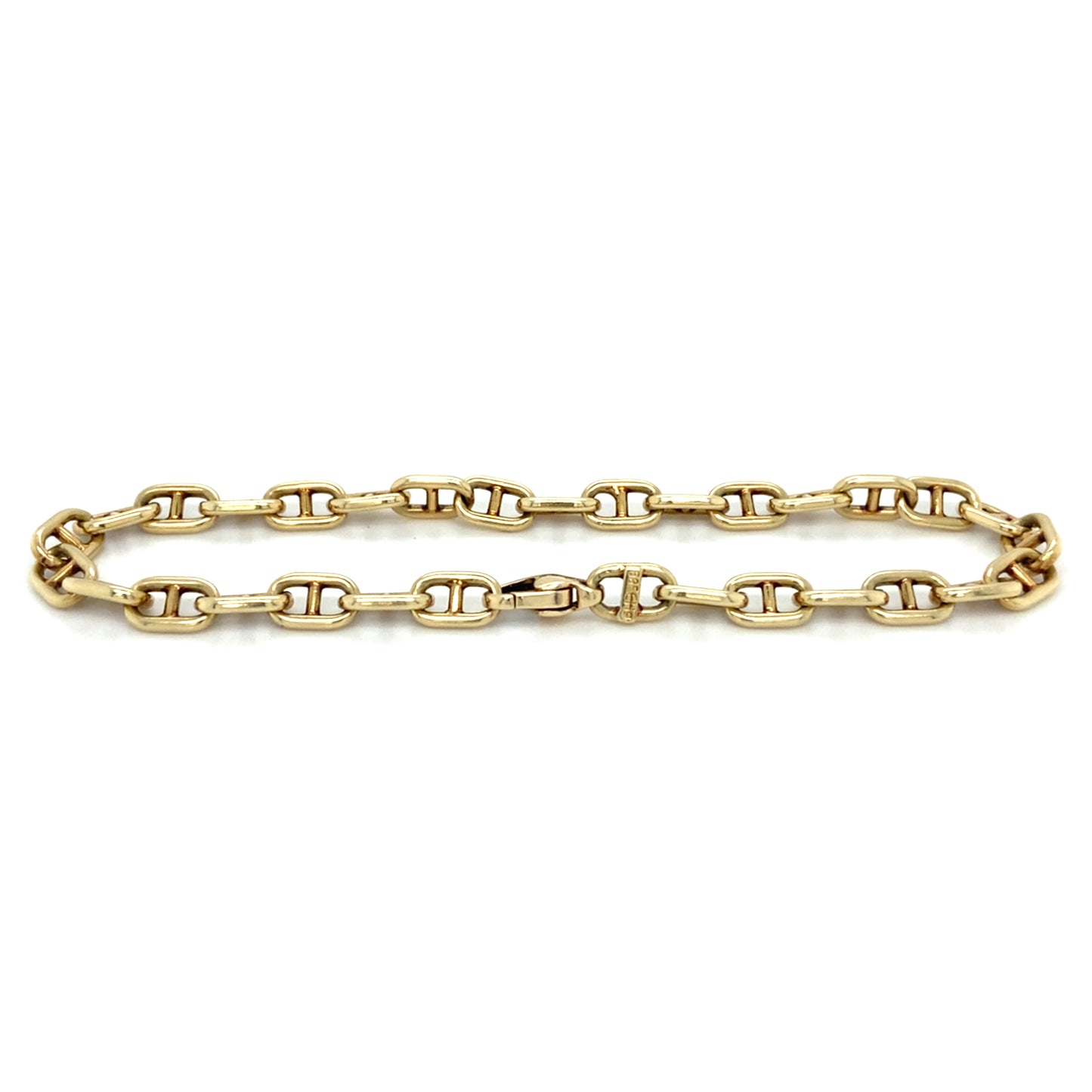 Anker Armband 19cm x 5mm 14Karat Gelbgoldarmband