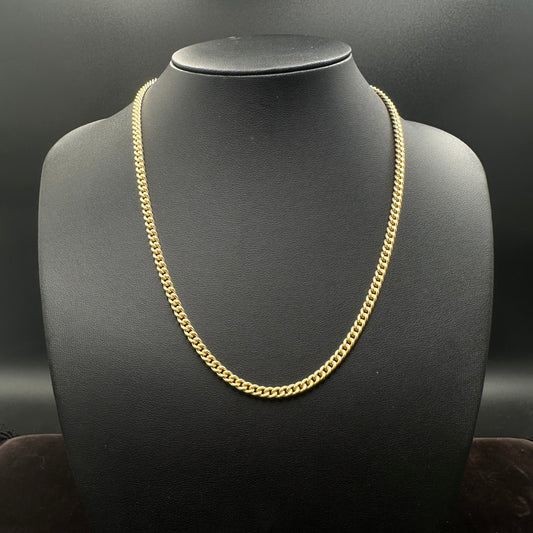 Panzerkette 585er Gelbgold 14 Karat Goldkette