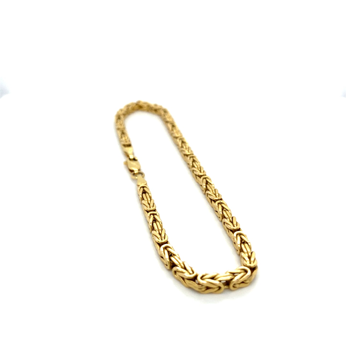 Königsarmband 14Karat Goldkette 585er Gelbgold 22cm