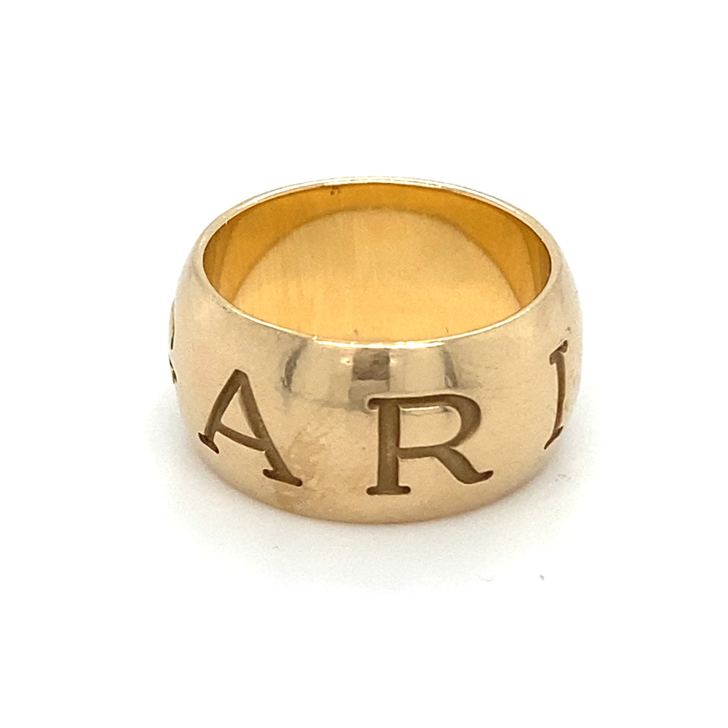 BVLGARI Designer Ring 750er Gelbgold 18Karat Goldring