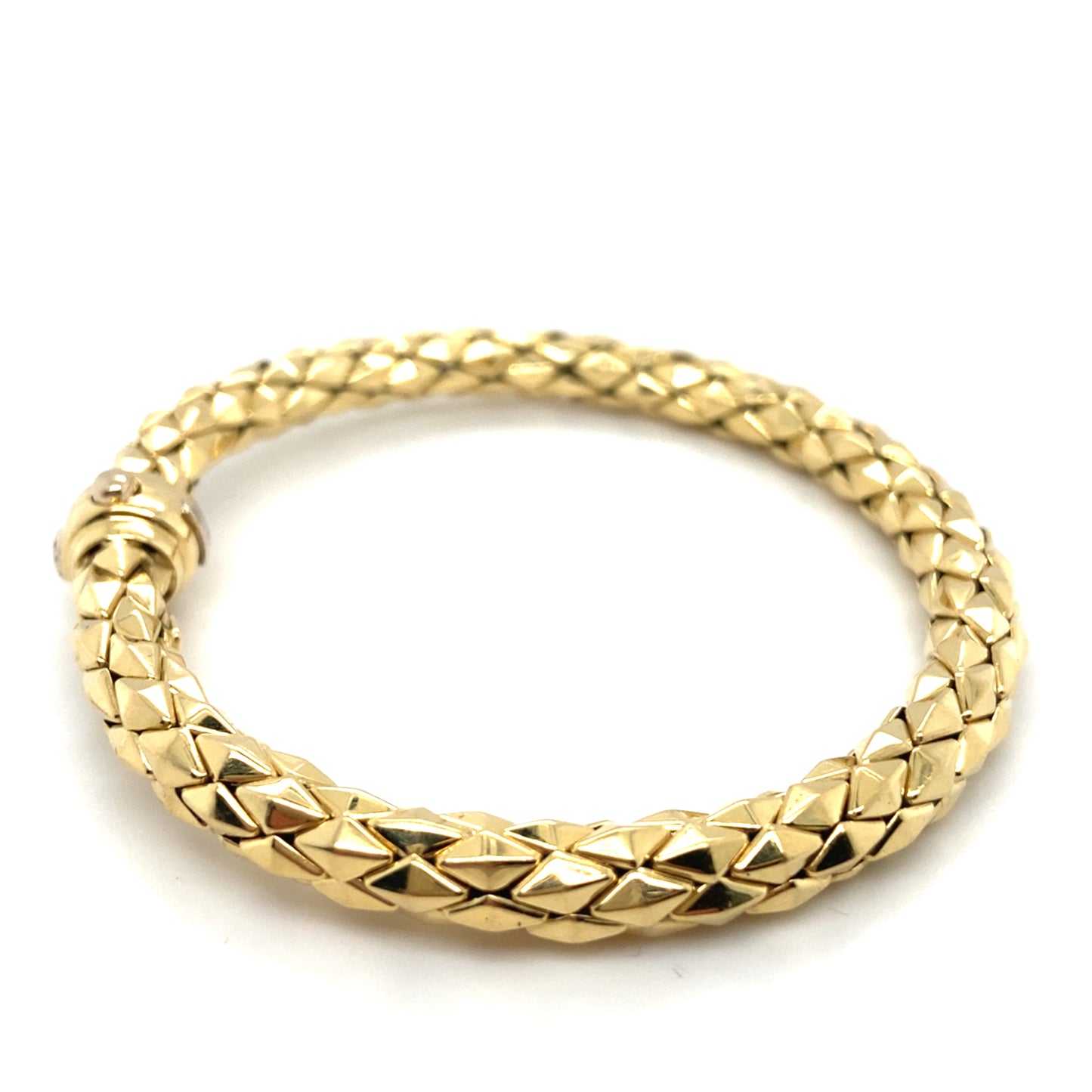Chimento Armband 750er Gelbgold 18Karat Armreif 20cm x 6mm mit Zertifikat