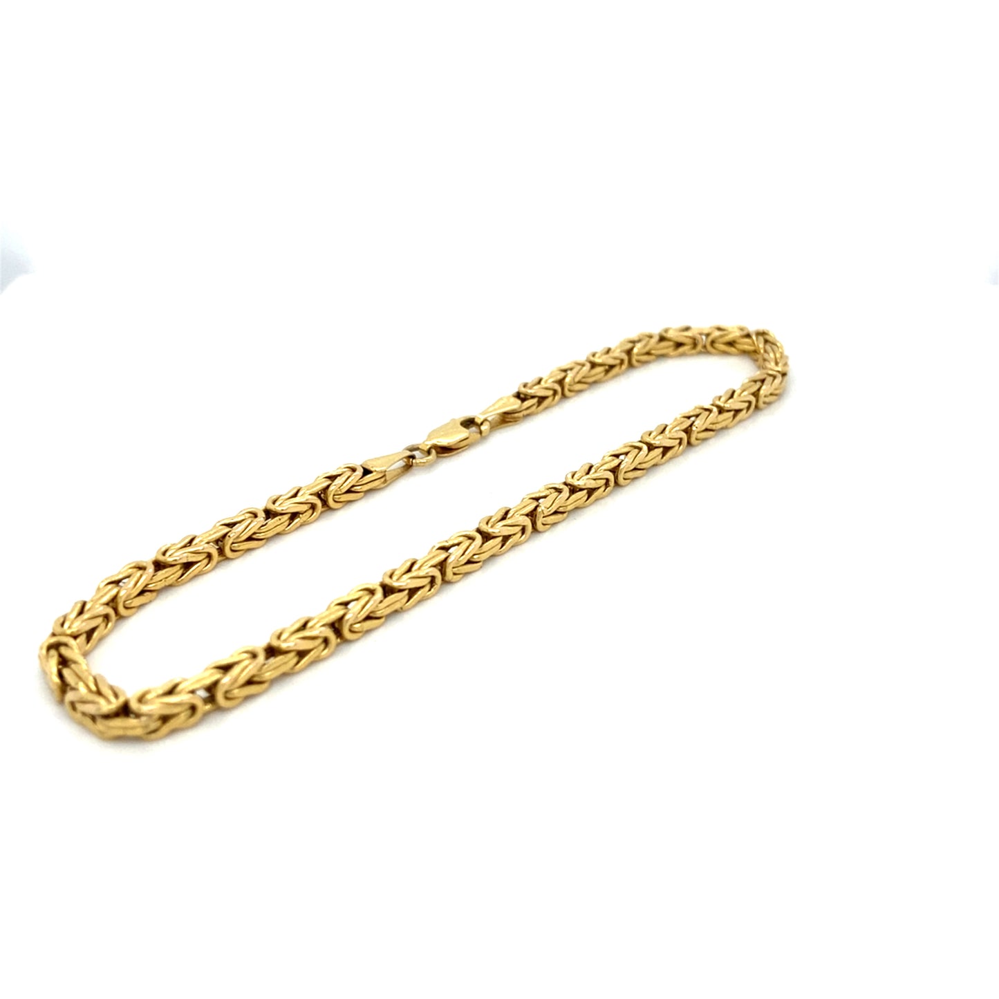 Königsarmband 14Karat Goldkette 585er Gelbgold 22cm