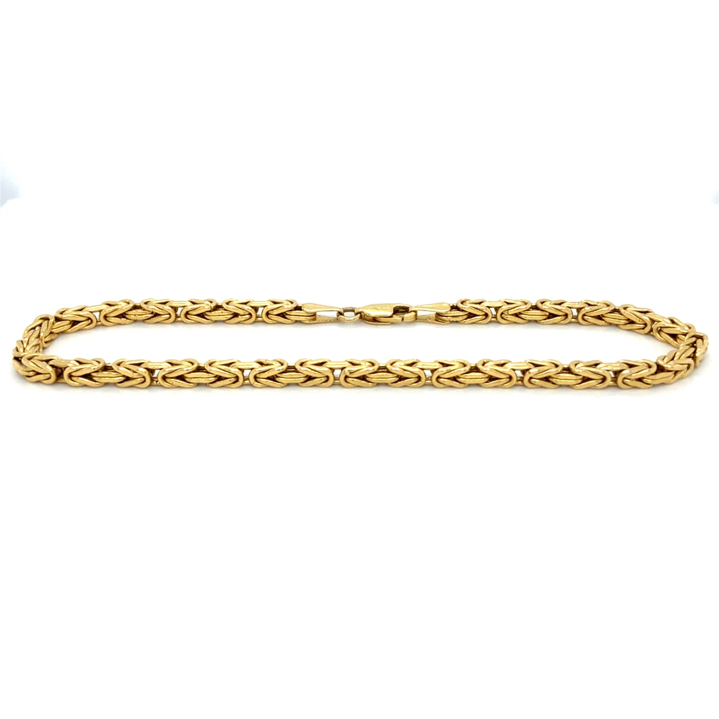 Königsarmband 14Karat Goldkette 585er Gelbgold 22cm