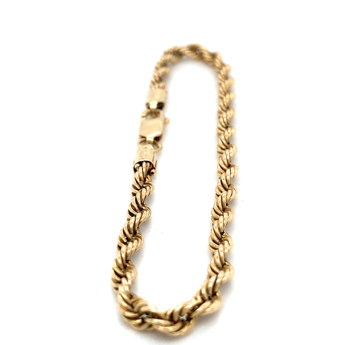 Kordel Armband 585 14Karat Goldarmband 19cm x 2mm Echtschmuck