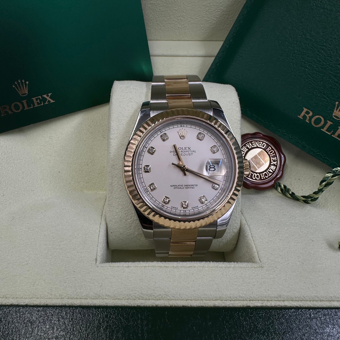Rolex Datejust II 41 Zifferblatt / Full Set (Ref.: 116333)