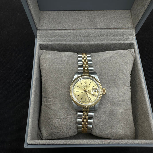 Rolex Lady-Datejust Bicolor 26mm Automatik Edelstahl Gold Saphirglas
