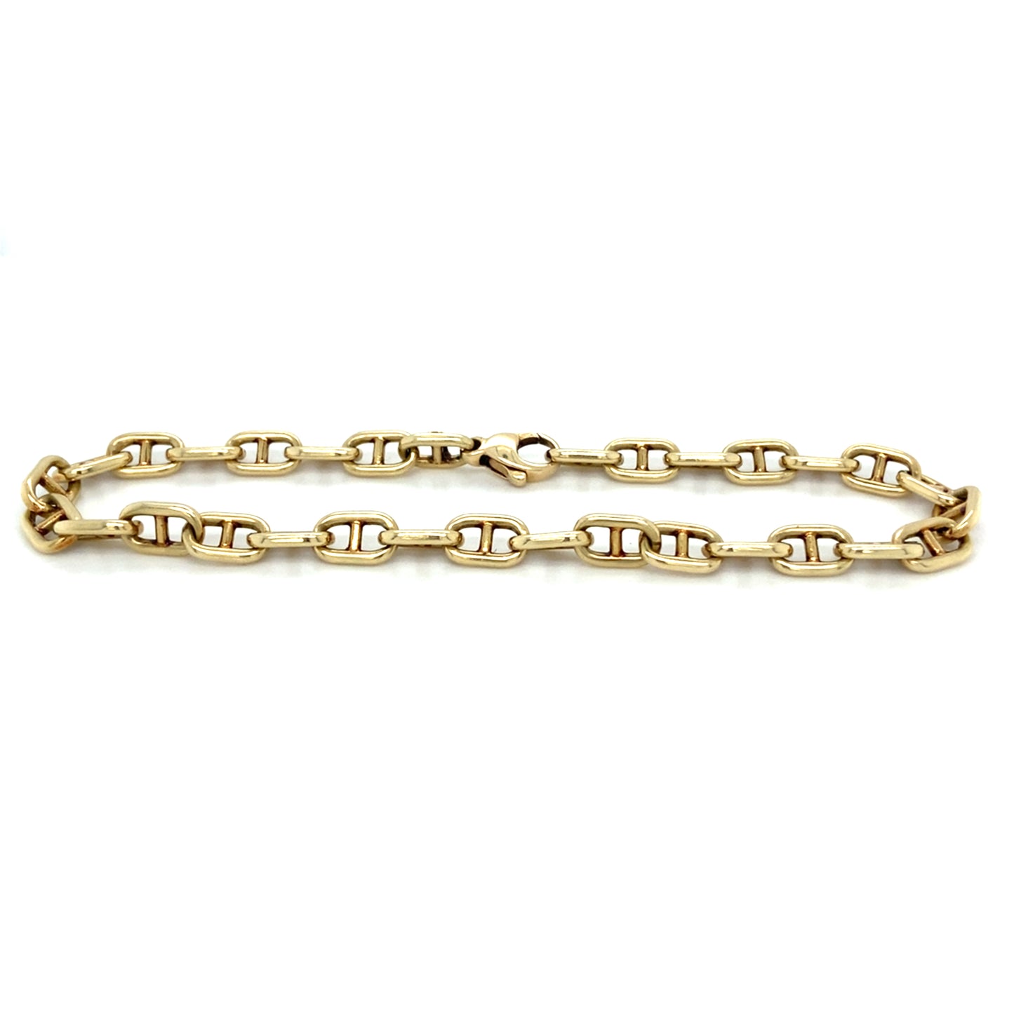 Anker Armband 19cm x 5mm 14Karat Gelbgoldarmband