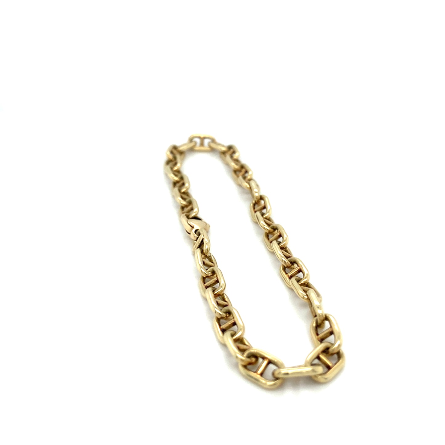 Anker Armband 19cm x 5mm 14Karat Gelbgoldarmband