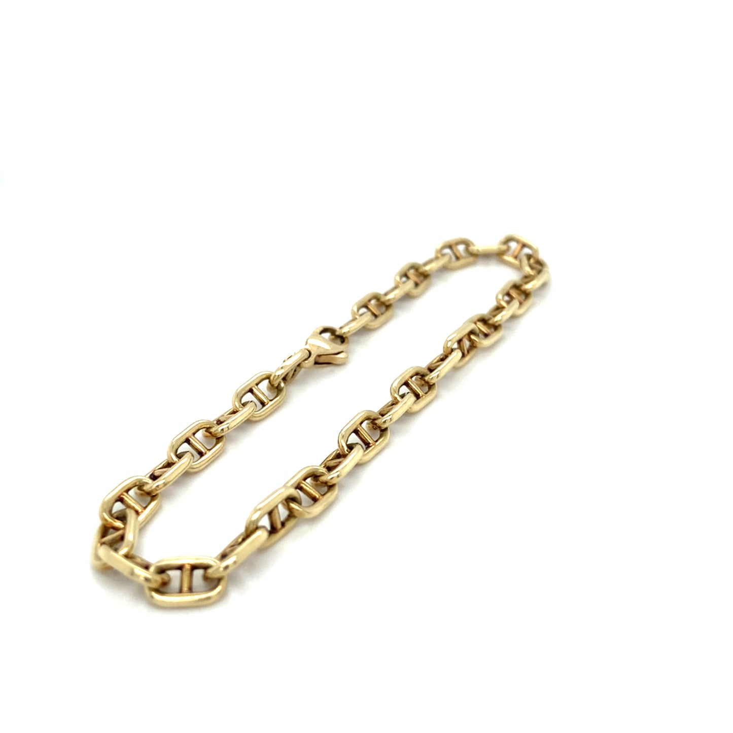 Anker Armband 19cm x 5mm 14Karat Gelbgoldarmband