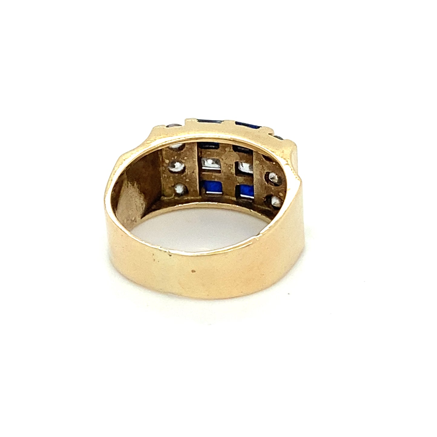Edelstein Ring Goldring RG.50 14Karat Gelbgold
