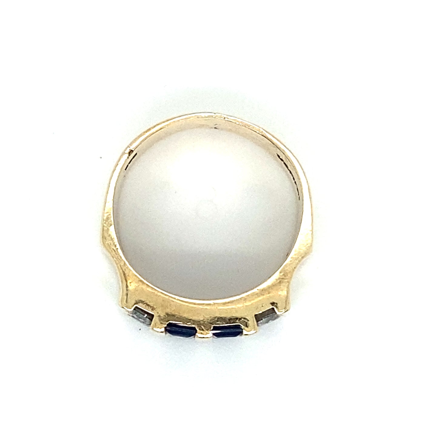 Edelstein Ring Goldring RG.50 14Karat Gelbgold