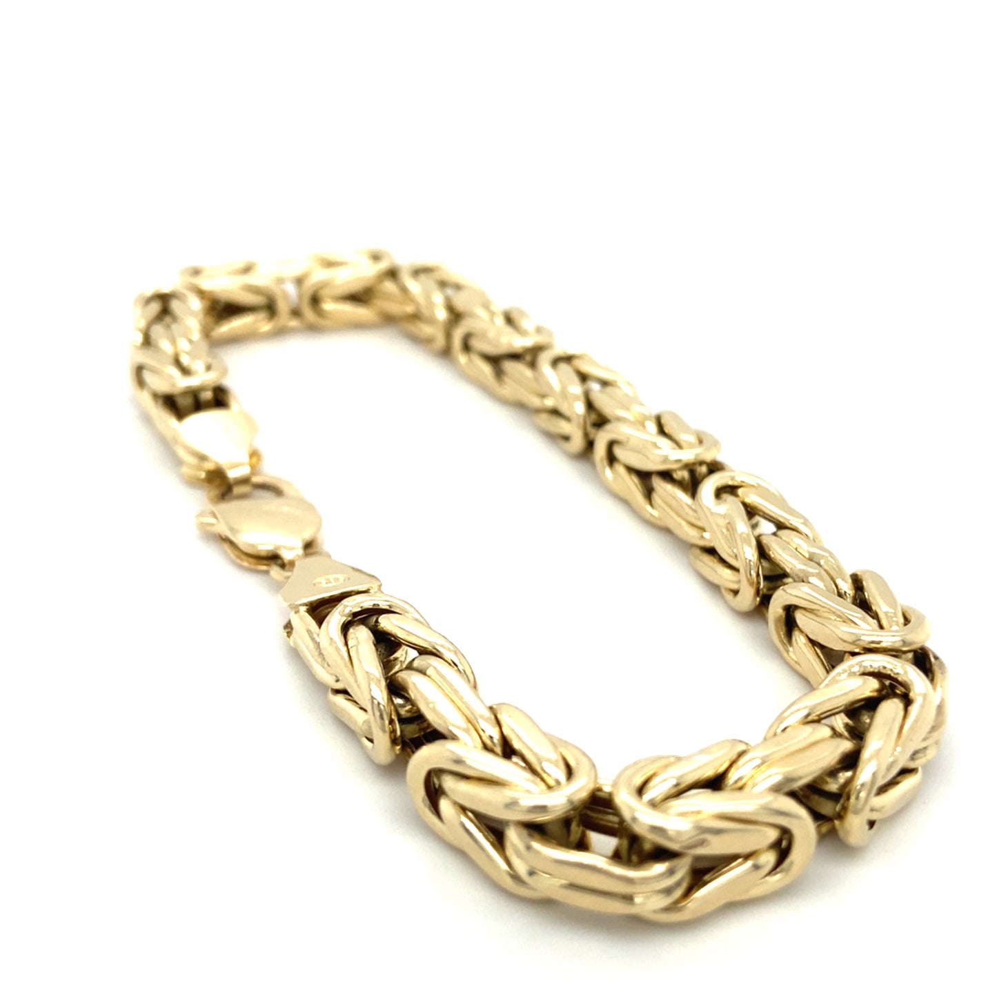 Königsarmband 14Karat Goldkette 585er Gelbgold 25cm