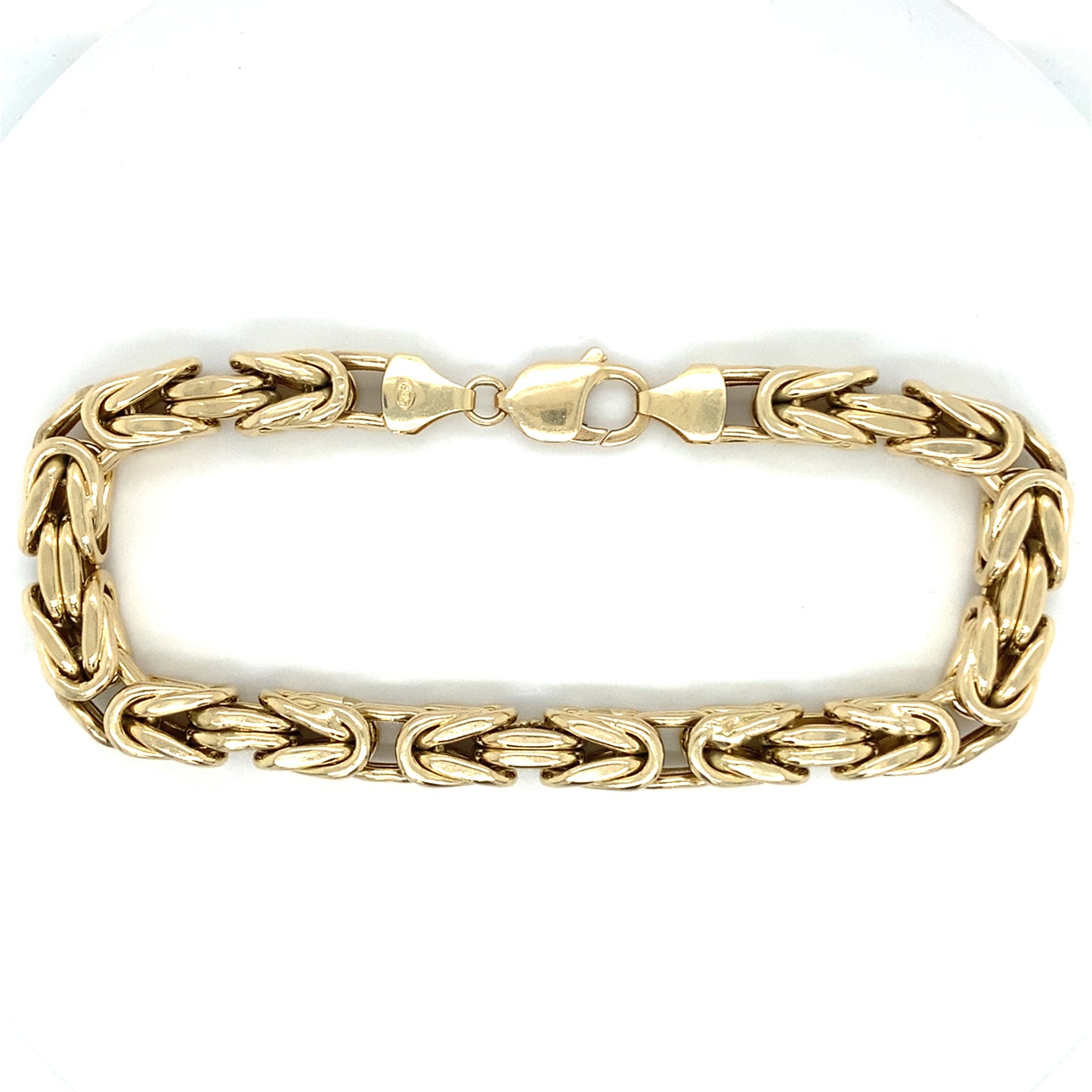 Königsarmband 14Karat Goldkette 585er Gelbgold 25cm