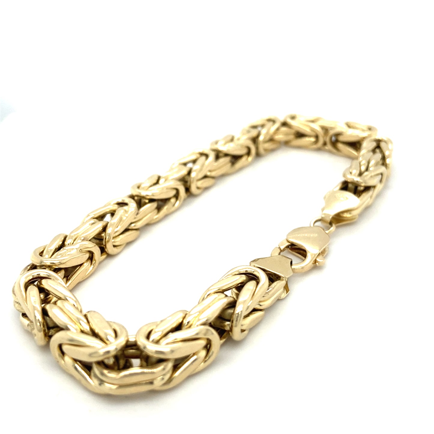 Königsarmband 14Karat Goldkette 585er Gelbgold 25cm